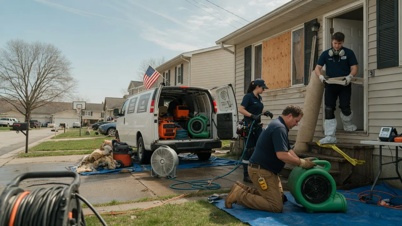 Water Damage Restoration in Doucette, TX near me